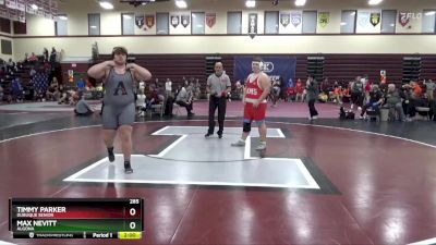 285 lbs Round 3 - Max Nevitt, Algona vs Timmy Parker, Dubuque Senior