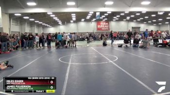 63 lbs Cons. Round 2 - James Fulkerson, Wild Buffalo Wrestling Club vs Miles Egger, Reel Wrestling Club