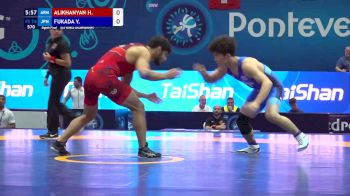 74 kg 1/8 Final - Hrayr Alikhanyan, Armenia vs Yuto Fukada, Japan