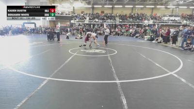 138 lbs Round Of 16 - Kaden Dustin, Noble vs Benjamin White, South Kingstown