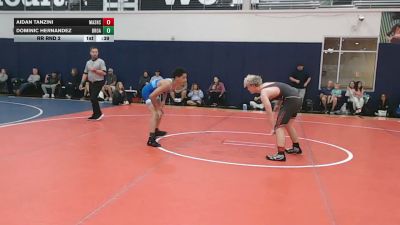 122 lbs Rr Rnd 2 - Aidan Tanzini, Mat Assassins Silver - HSC vs Dominic Hernandez, Broad Axe Gold - HSC
