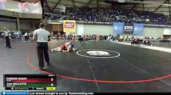 3A 220 lbs Quarterfinal - Sandor Buday, Silas vs Sam Brulotte, Ferndale