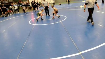 80 lbs Cons. Round 3 - Mathew Polsley, Bryan Youth Wrestling Club vs Damon Orta, East Butler
