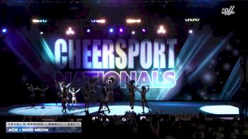 ACX - MISS MEOW [2026 L5 Senior - Small Day 1] 2026 CHEERSPORT National All Star Cheerleading Championship