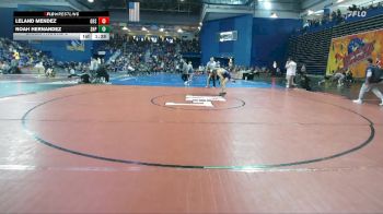 120 lbs Champ. Round 2 - Leland Mendez, Grassfield vs Noah Hernandez, Seton Hall Prep