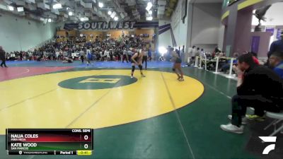 145 Girls Cons. Semi - Kate Wood, San Marcos vs Naija Coles, Mira Mesa