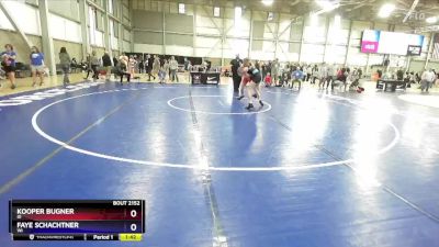 108 lbs Cons. Round 3 - Kooper Bugner, ID vs Faye Schachtner, WI