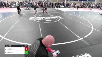 156 lbs Round Of 32 - James Holiday, Rough House vs Harrison Smith, Gold Rush Wr Acd