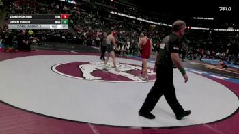 157-2A Cons. Round 3 - Owen Erker, Wiggins School District vs Zane Pontine, Ignacio