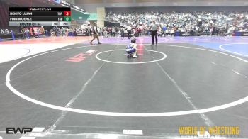 58 lbs Round Of 64 - Benito Lujan, Top Rank vs Finn Moehle, Team Central Wrestling Club