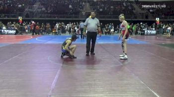 114 lbs 3rd Place - Kyle Davy, Cougar Wrestling Club vs Anthony Diaz, Demon Junior Wrestling