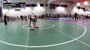 157 lbs Champ. Round 1 - Elliot Waite, Nottoway NCWC vs Anthony Woodson, Bath County Wrestling Club