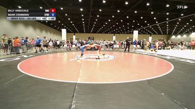 100 lbs Cons. Sub-semis - Billy Arbuckle, Warhammer Wrestling Club vs Mark Crimmins, BTWC