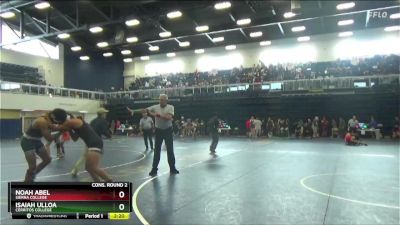 149 lbs Cons. Round 2 - Noah Abel, Sierra College vs Isaiah Ulloa, Cerritos College