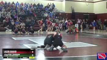 138 lbs Cons. Semi - Jacob Mahler, Hampton-Dumont-CAL vs Coleton Johnson, Clarion-Goldfield-Dows