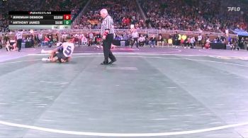 D1-144 lbs Cons. Round 1 - Jeremiah Denson, St Clair Shores Lakeview vs Anthony James, Saline