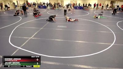 87 lbs Cons. Round 5 - Jacoby Brown, MN Elite Wrestling Club vs Dominic Jordan, Shakopee Mat Club