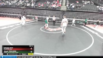 288 lbs Champ. Round 2 - Isaac Paulson, Green Canyon High School vs Ethan Pitt, Mountain View