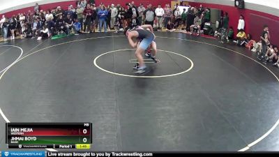 157-157 lbs Semifinal - Jhmai Boyd, Basic vs Iain Mejia, Western