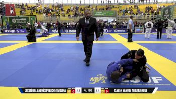 Cleber Santos Albuquerque vs Cristóbal Andrés Pinochet Molina 2025 Brasileiro Jiu-Jitsu IBJJF