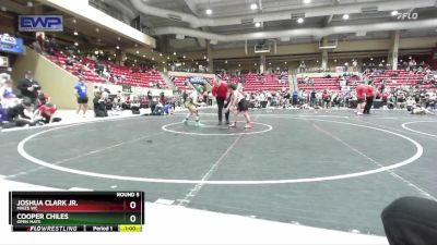 95 lbs Round 5 - Cooper Chiles, Open Mats vs Joshua Clark Jr., Maize WC