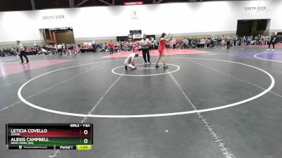 115A Semifinal - Alexis Campbell, Deer Creek (ED) vs Leticia Covello, Ozark