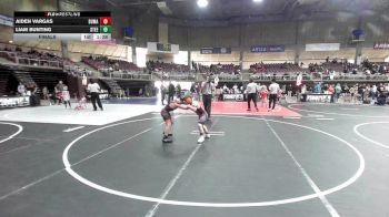 89 lbs Final - Aiden Vargas, Dumas WC vs Liam Bunting, Steel City Reloaded WC