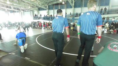 40 lbs Semifinal - Coraline Sierra, Coachella Valley WC vs Rowan Gandy, Rancho Bernardo WC