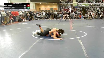 157 lbs Round Of 16 - Nick Ferro, Natick vs Carnell Davis, Ponaganset