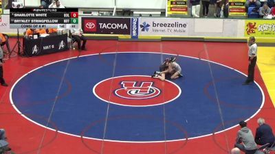 98 lbs Consi Of 8 #1 - Sharlotte White, Boiling Springs vs Brynley Stringfellow, Mifflin County