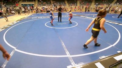 95 lbs Rr Rnd 2 - Ellyana Brewer, Eierman Elite vs Shiann Collom, Pryor Tigers