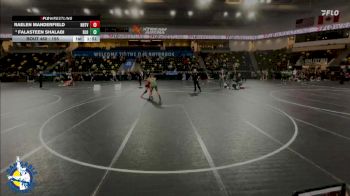 155 lbs Champ. Round 2 - Raelen Manderfield, New Hampton vs Falasteen Shalabi, Basehor-Linwood HS