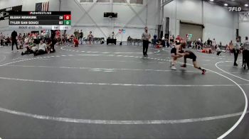 76 lbs 5th Place Match - Tyler San Souci, Refinery vs Elijah Newkirk, CT Whale