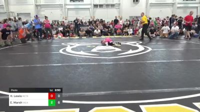 56 lbs Pools - Huntlie Lewis, Metro All-Stars vs Ellie Marsh, Valkyrie Girls WC