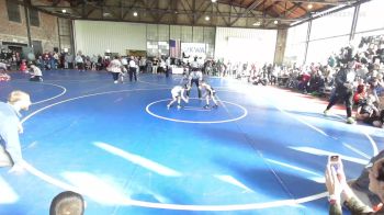 46 lbs Final - Reagan Lake, B.A.W.C vs Quinn Horne, Springdale Youth Wrestling Club