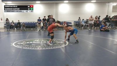 144 lbs Consi Of 16 #2 - Christian Jelle, MN vs Garrison Sartain, OK