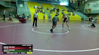 157 lbs Champ. Round 1 - Devin Wilson, Glencoe vs Scott Dwyer, Beaverton