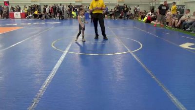 B-50 lbs Consi Of 16 #1 - Caden Bauer, NY vs Aj Puckett, MI