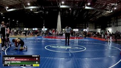 138 lbs Round 4 (6 Team) - Isaiah Sekutera, RAW vs Lee Clamp, BELIEVE TO ACHIEVE WRESTLING CLUB