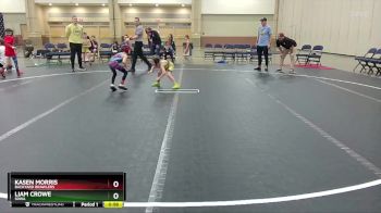 48 lbs 3rd Place Match - Kasen Morris, Backyard Brawlers vs Liam Crowe, SDWA