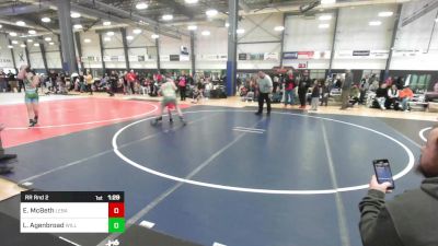 Rr Rnd 2 - Eric McBeth, Lebanon Mat Club vs Landon Agenbroad, Willits Grappling Pack