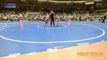 60 lbs 3rd Place - Bentley Newman, Illinois Valley Youth Wrestling vs Damani Sanders, Sherman Challengers