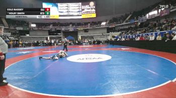 6A 113 lbs Semifinal - Kolby Smith, Wetumpka vs Cole Massey, Calera