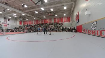 113 lbs Champ. Round 1 - Bryce Lance, Bloomfield vs Blaze Aguilar, Durango