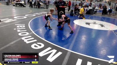 62 lbs X Bracket - Deegan Drake, Rogue Wrestling Club vs Colton Maloney, Mid Valley Wrestling Club