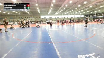 165 lbs Quarterfinal - Luke Thompson, Revival Orange vs Levi Foust, Micky's Maniacs Blue