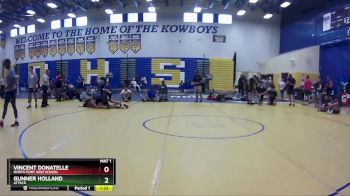 175 lbs 1st Place Match - Gunner Holland, Attack vs Vincent Donatelle, North Port High School