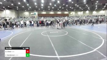 102 lbs Semifinal - Declan Shea, Yuba Sutter Combat vs Ivan Henderson, Cornerstone MC