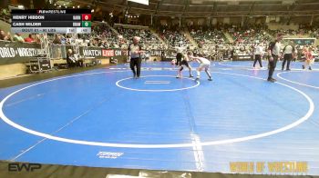 90 lbs Consi Of 16 #2 - Henry Hibdon, Barnsdall Youth Wrestling vs Cash Wilder, Brawlers Wrestling Club KS