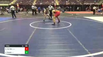 172 lbs Rr Rnd 1 - Kayden Cartee, Sunkist Kids/Monster Garage vs Jackson Naven, Elite Force